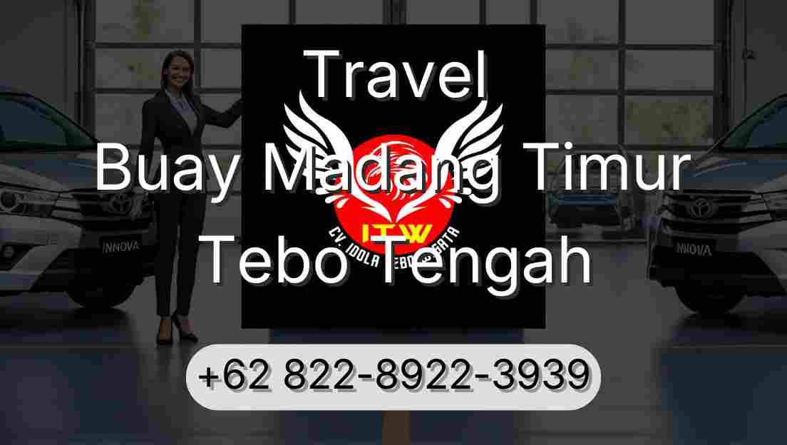 Travel Buay Madang Timur Tebo Tengah