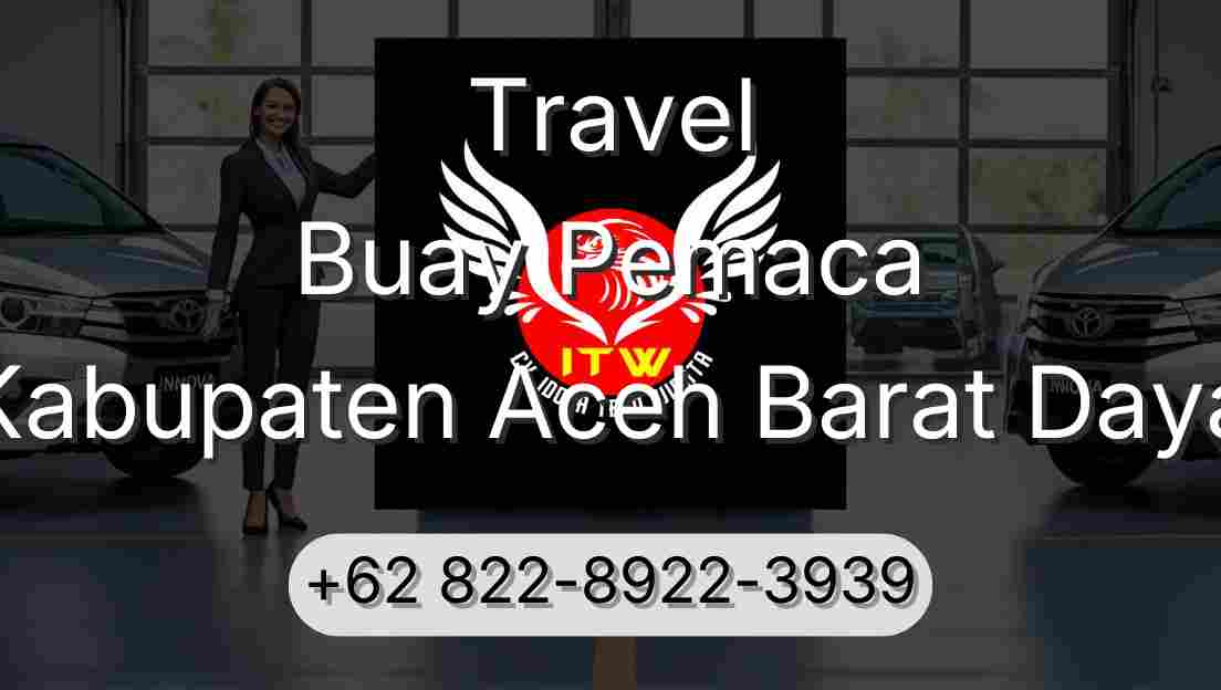 Travel Buay Pemaca Kabupaten Aceh Barat Daya