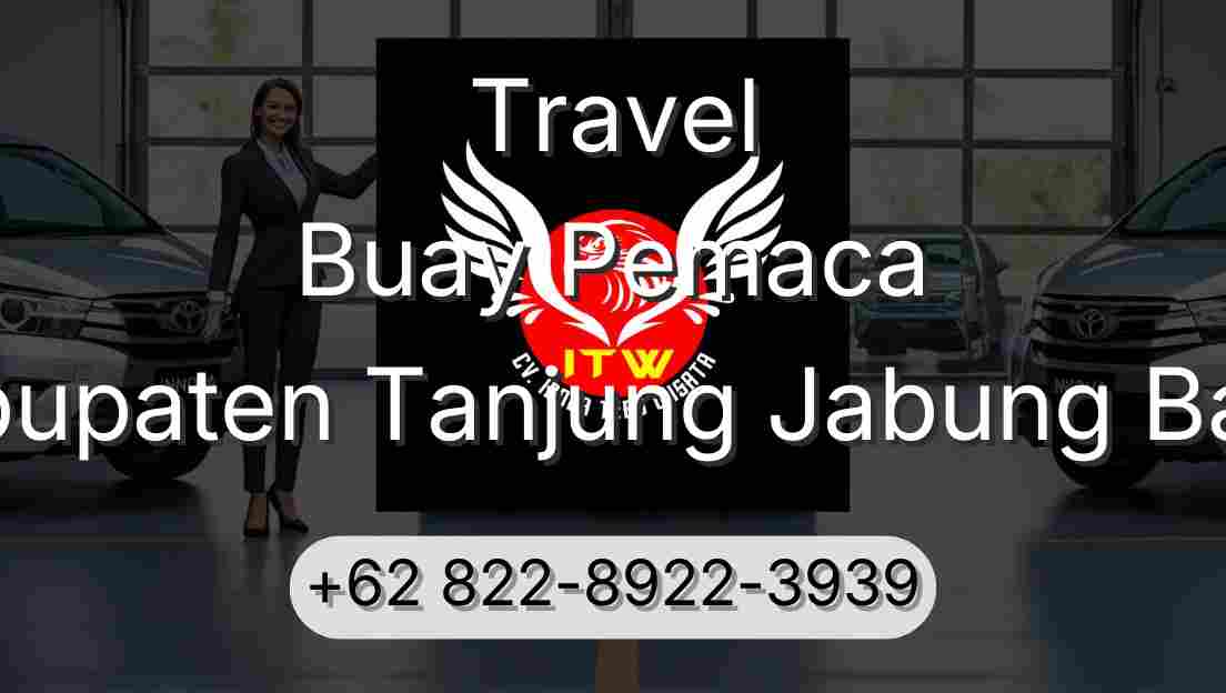 Travel Buay Pemaca Kabupaten Tanjung Jabung Barat