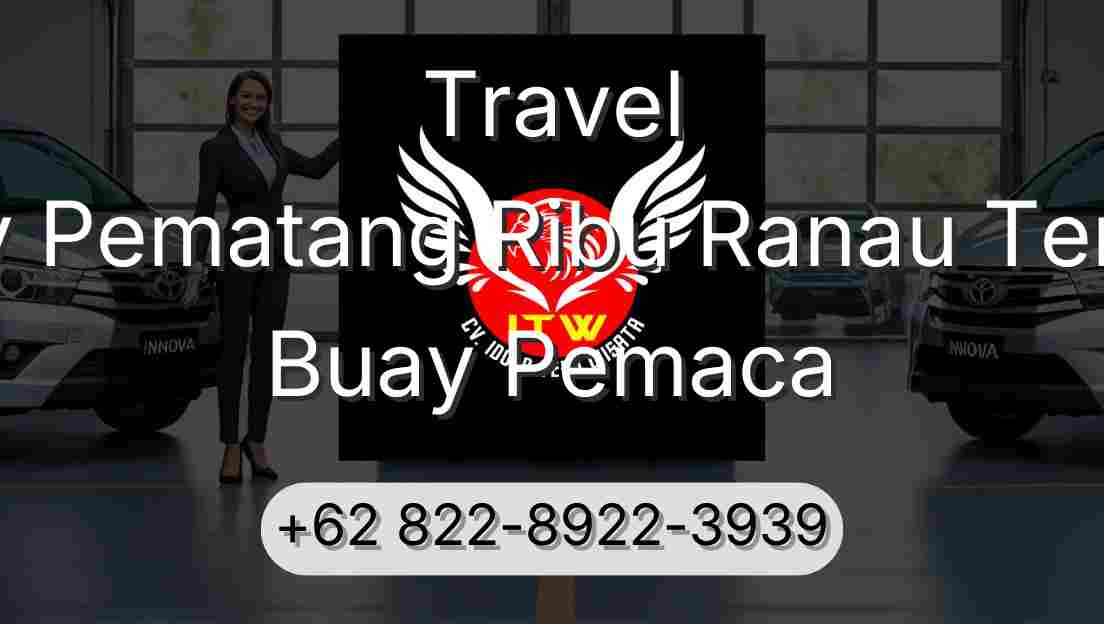 Travel Buay Pematang Ribu Ranau Tengah Buay Pemaca
