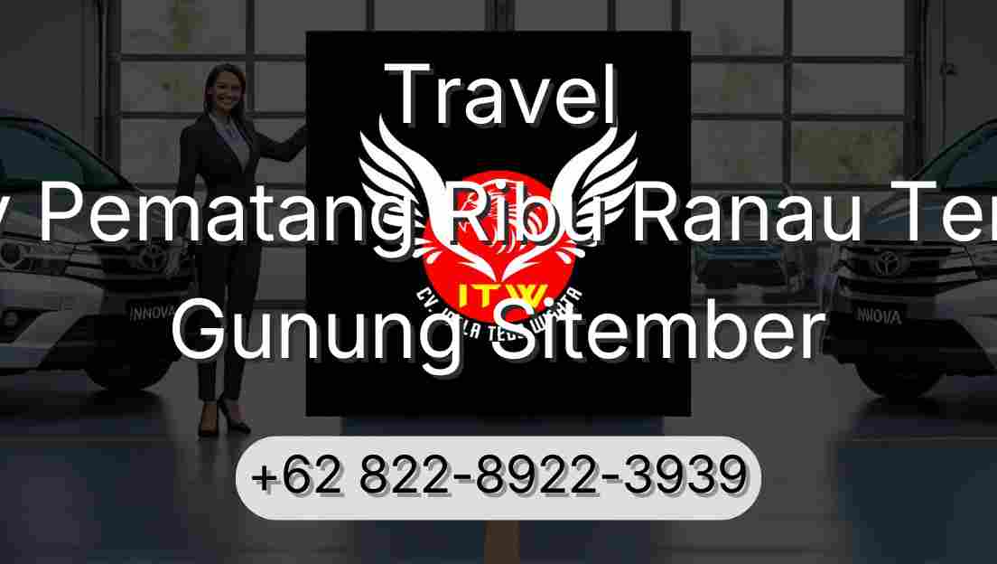 Travel Buay Pematang Ribu Ranau Tengah Gunung Sitember