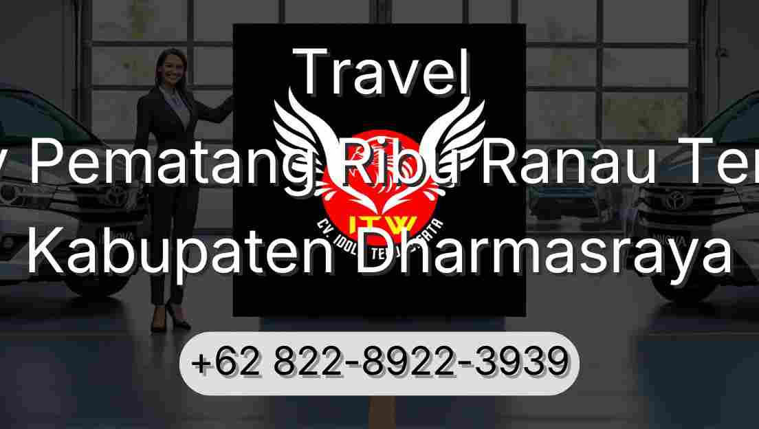 Travel Buay Pematang Ribu Ranau Tengah Kabupaten Dharmasraya