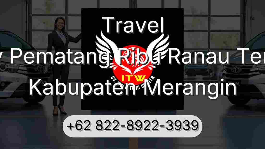 Travel Buay Pematang Ribu Ranau Tengah Kabupaten Merangin