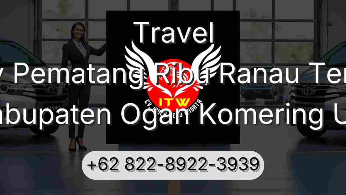 Travel Buay Pematang Ribu Ranau Tengah Kabupaten Ogan Komering Ulu