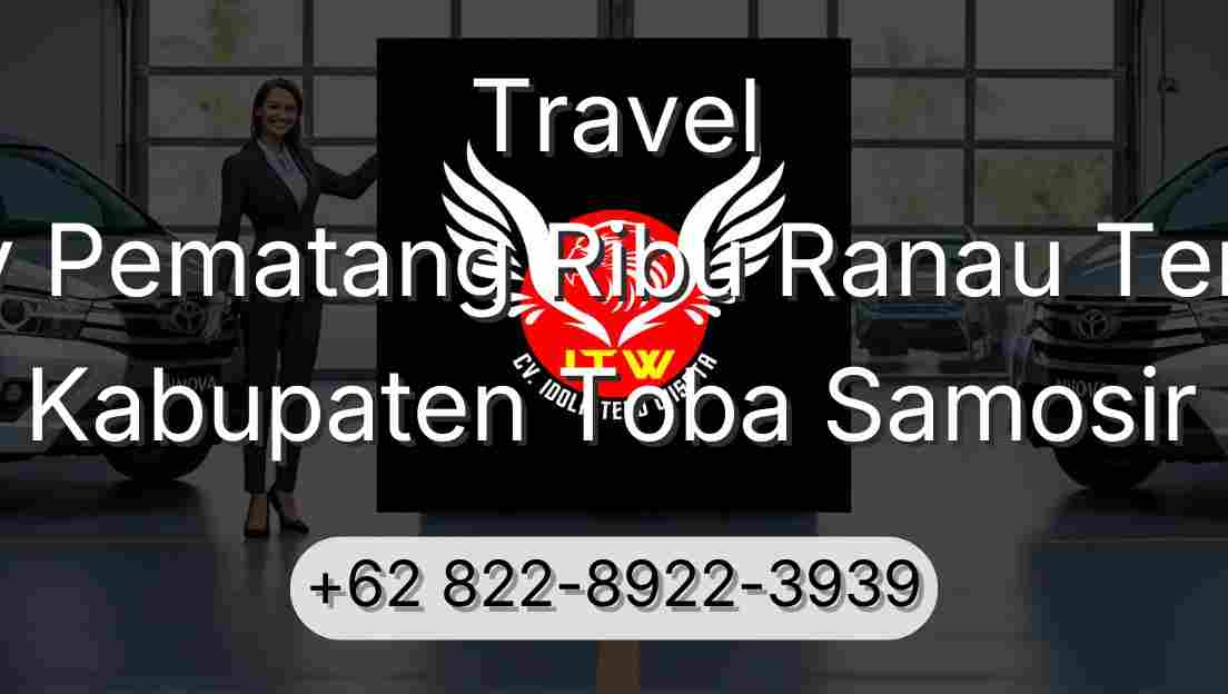 Travel Buay Pematang Ribu Ranau Tengah Kabupaten Toba Samosir