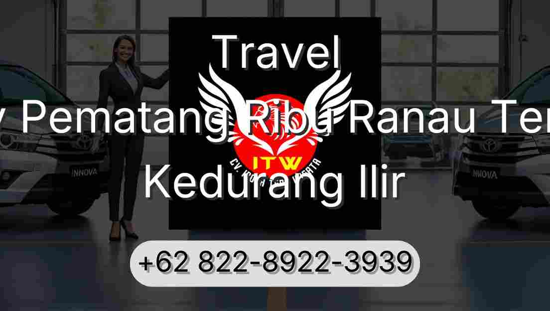 Travel Buay Pematang Ribu Ranau Tengah Kedurang Ilir