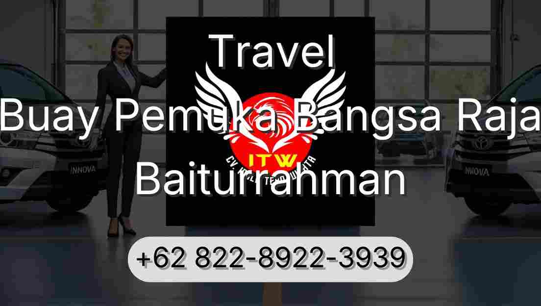 Travel Buay Pemuka Bangsa Raja Baiturrahman