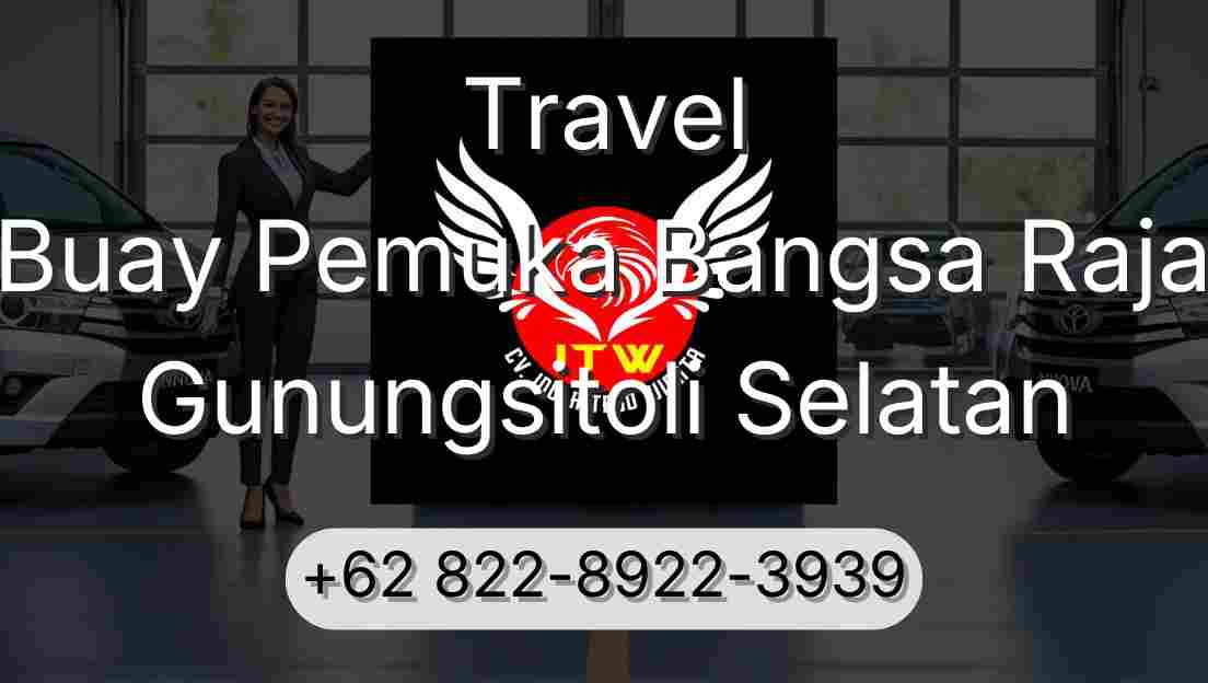 Travel Buay Pemuka Bangsa Raja Gunungsitoli Selatan