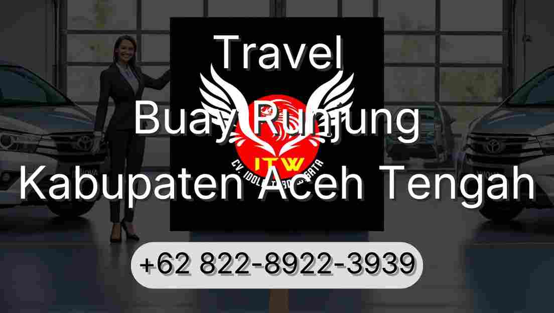 Travel Buay Runjung Kabupaten Aceh Tengah
