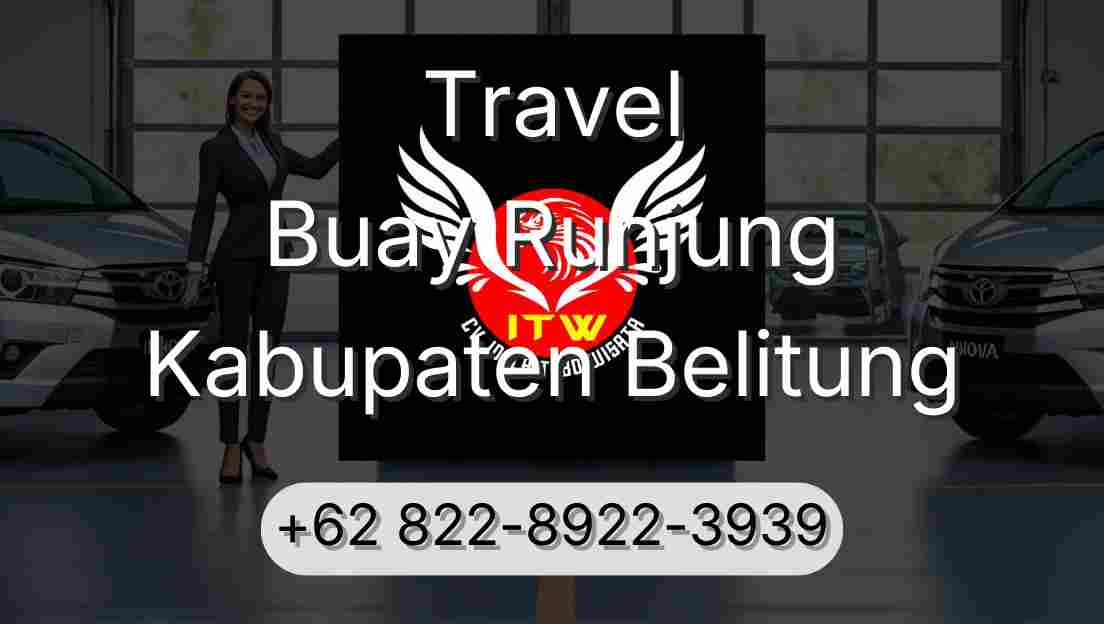Travel Buay Runjung Kabupaten Belitung