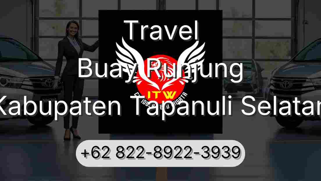 Travel Buay Runjung Kabupaten Tapanuli Selatan