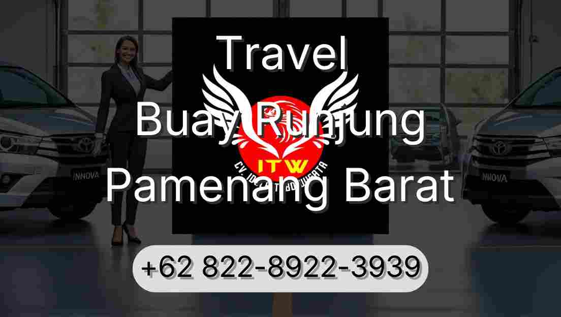 Travel Buay Runjung Pamenang Barat