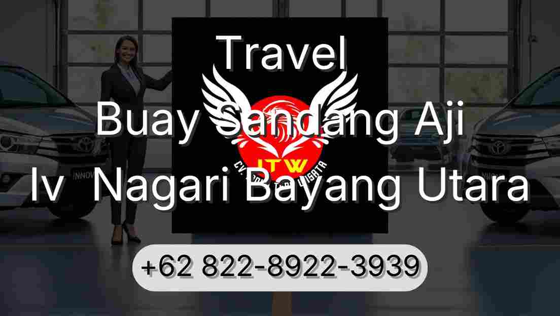 Travel Buay Sandang Aji Iv  Nagari Bayang Utara
