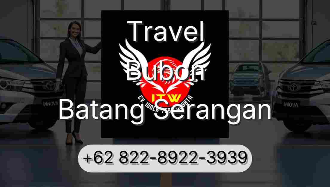 Travel Bubon Batang Serangan