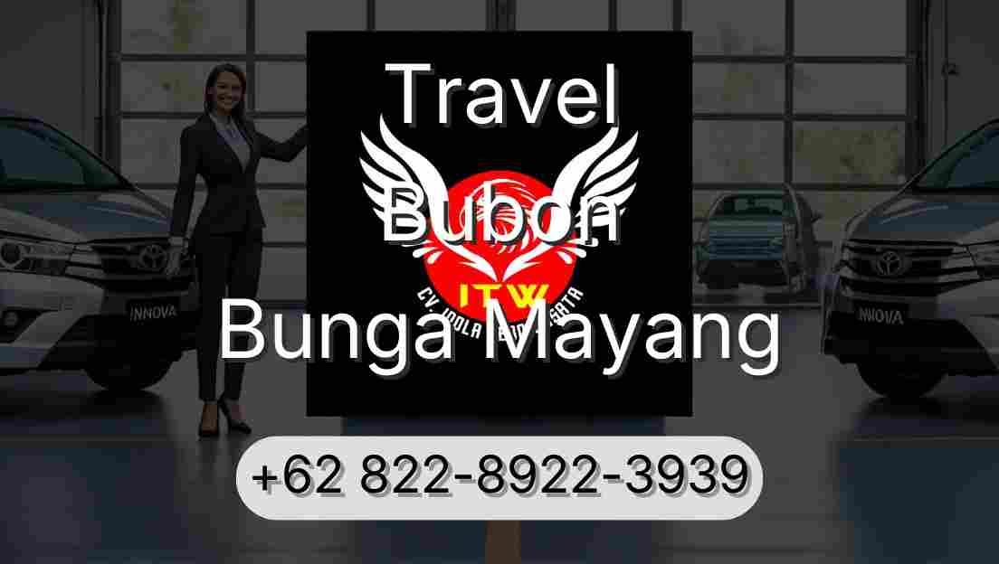 Travel Bubon Bunga Mayang