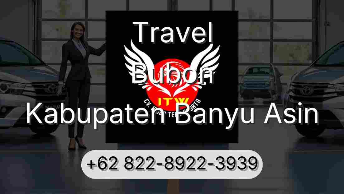 Travel Bubon Kabupaten Banyu Asin