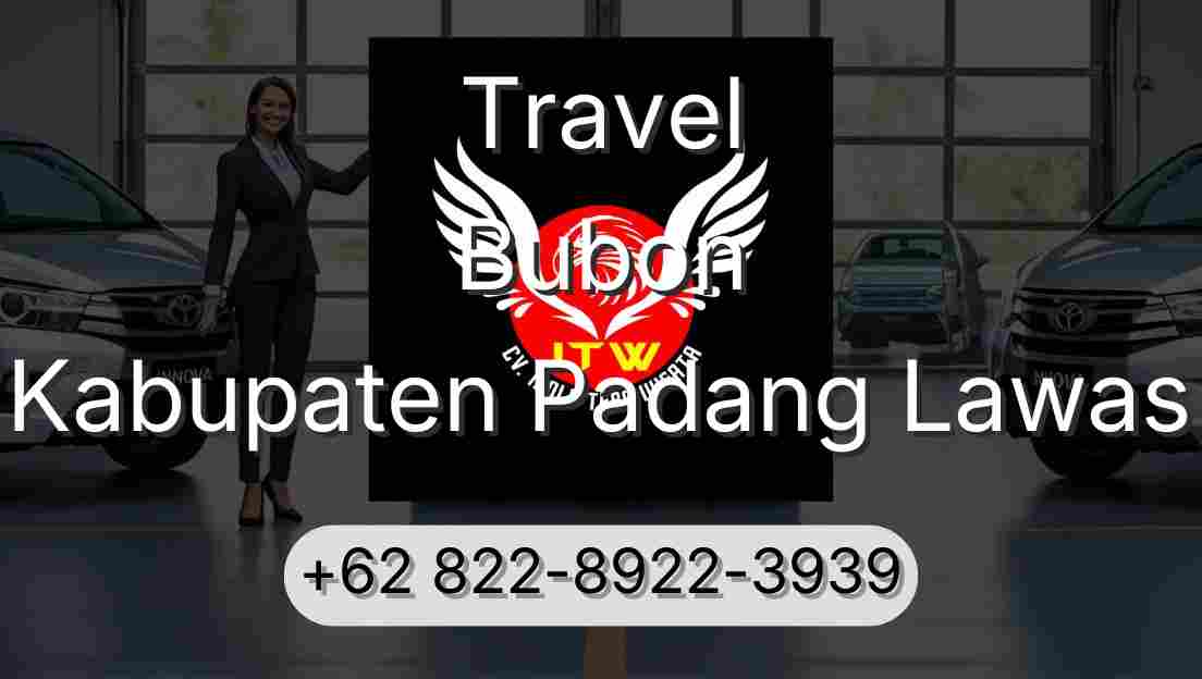 Travel Bubon Kabupaten Padang Lawas