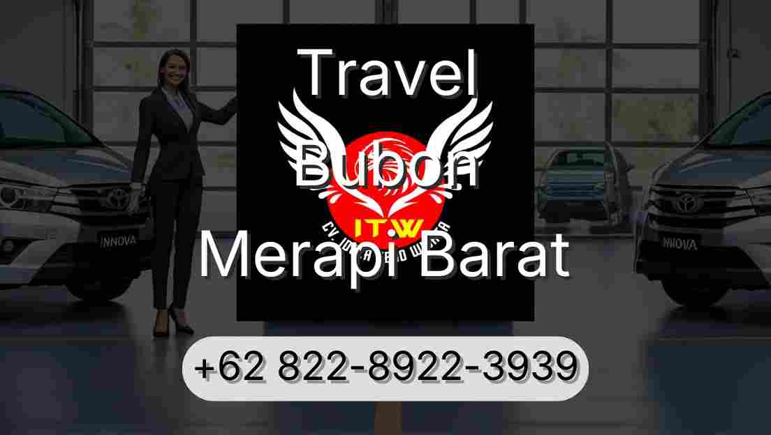 Travel Bubon Merapi Barat