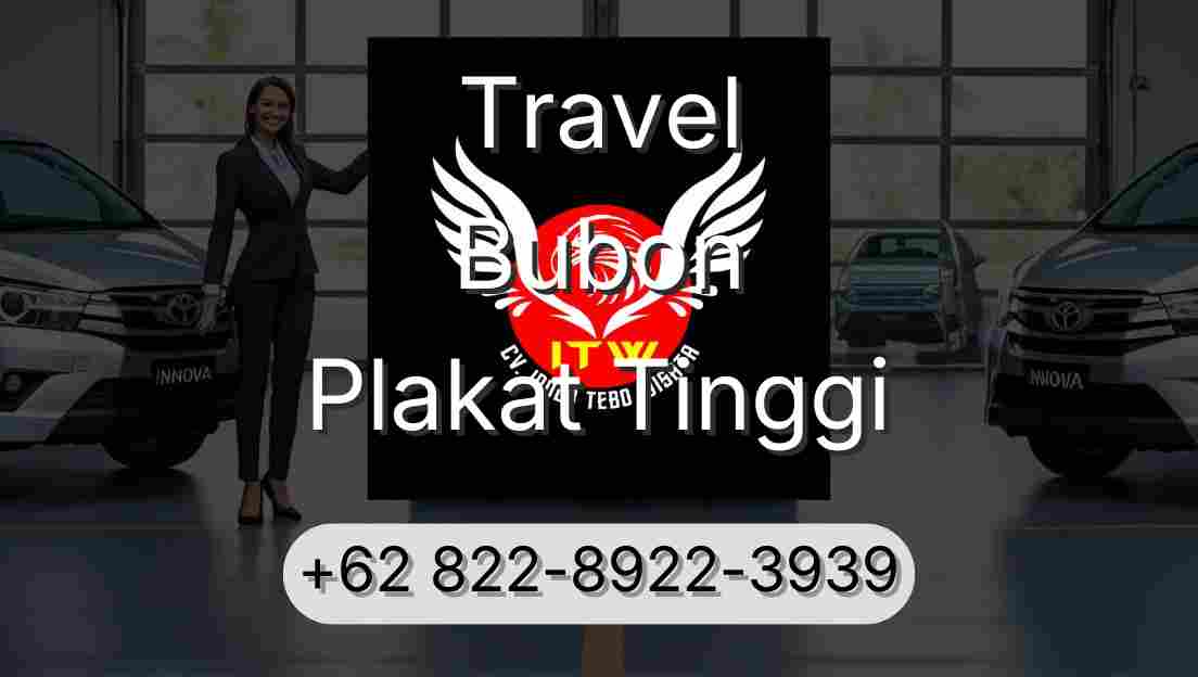 Travel Bubon Plakat Tinggi