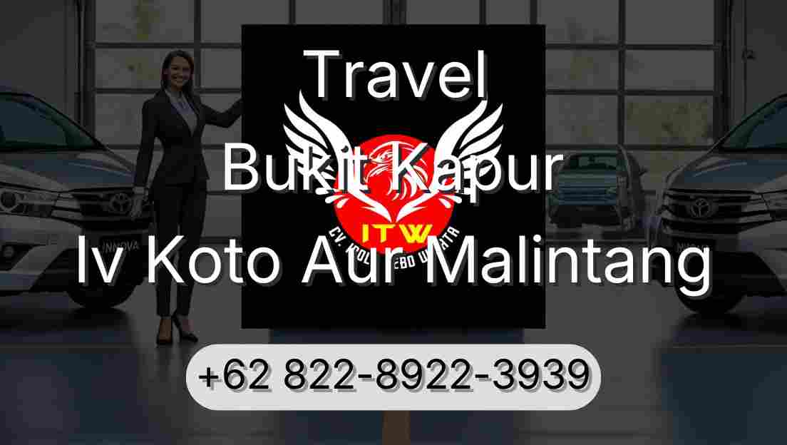 Travel Bukit Kapur Iv Koto Aur Malintang