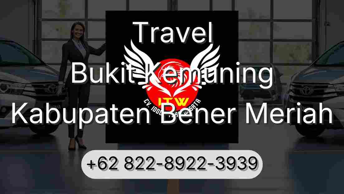 Travel Bukit Kemuning Kabupaten Bener Meriah