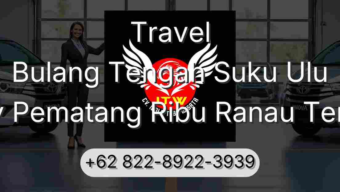 Travel Bulang Tengah Suku Ulu Buay Pematang Ribu Ranau Tengah
