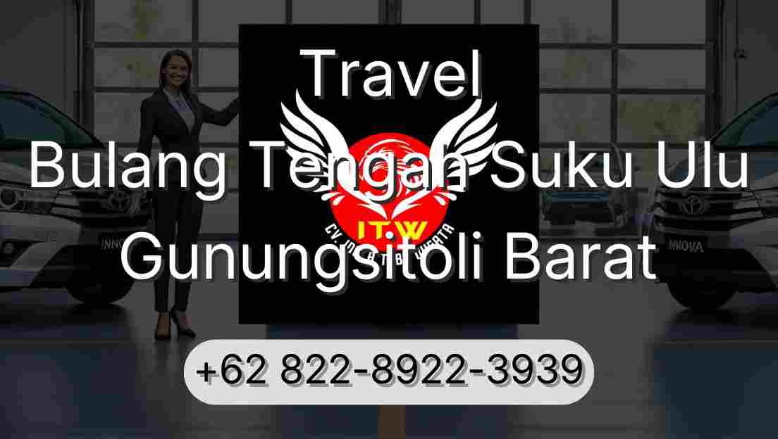 Travel Bulang Tengah Suku Ulu Gunungsitoli Barat