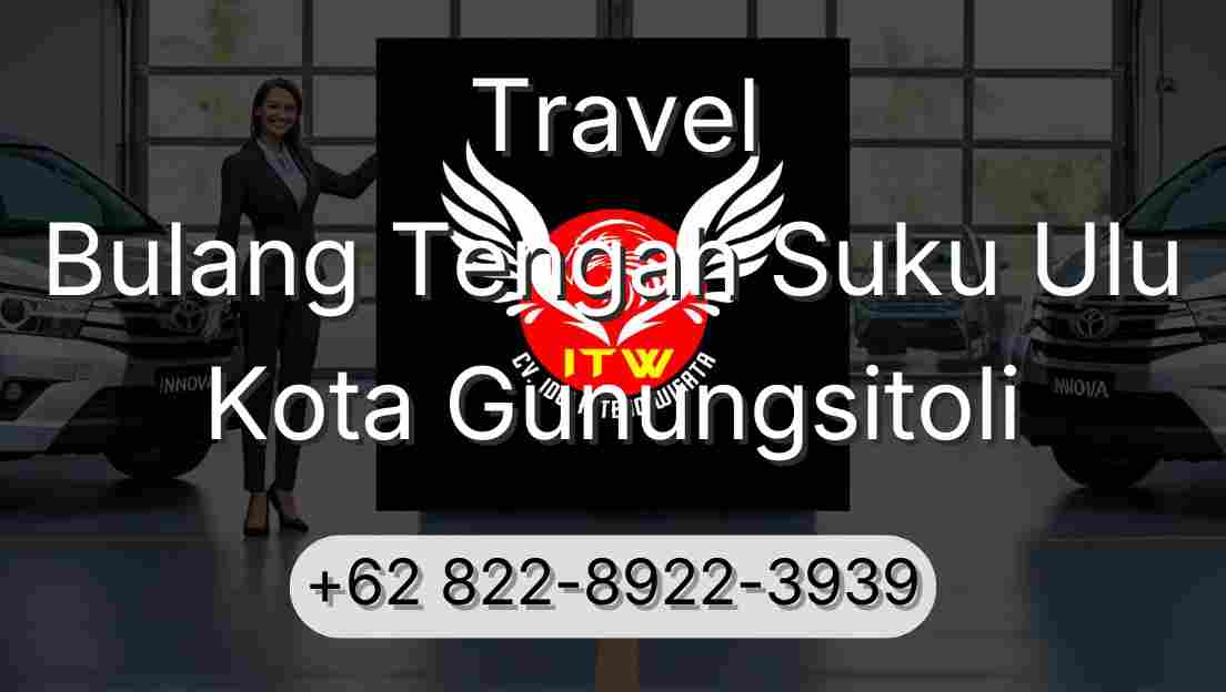 Travel Bulang Tengah Suku Ulu Kota Gunungsitoli