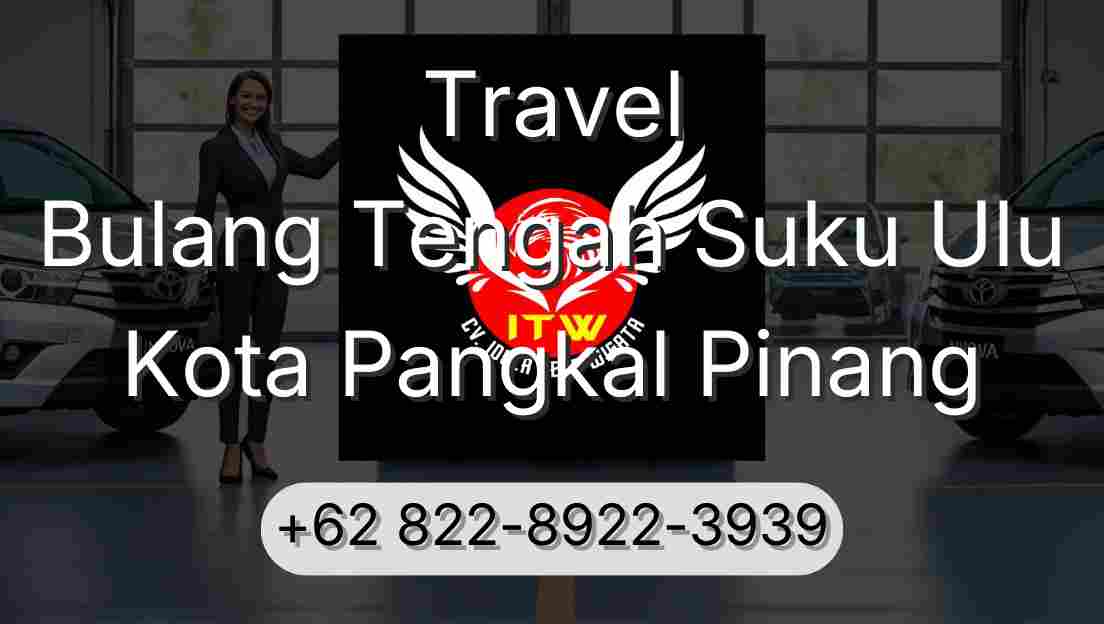 Travel Bulang Tengah Suku Ulu Kota Pangkal Pinang