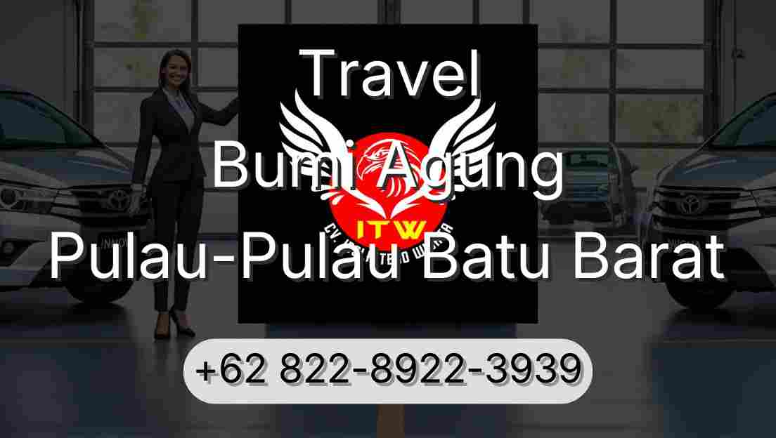 Travel Bumi Agung Pulau-Pulau Batu Barat
