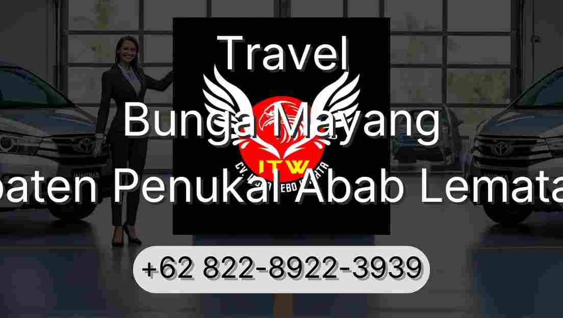 Travel Bunga Mayang Kabupaten Penukal Abab Lematang Ilir
