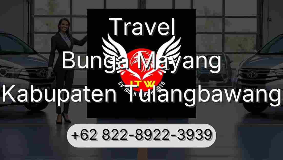 Travel Bunga Mayang Kabupaten Tulangbawang