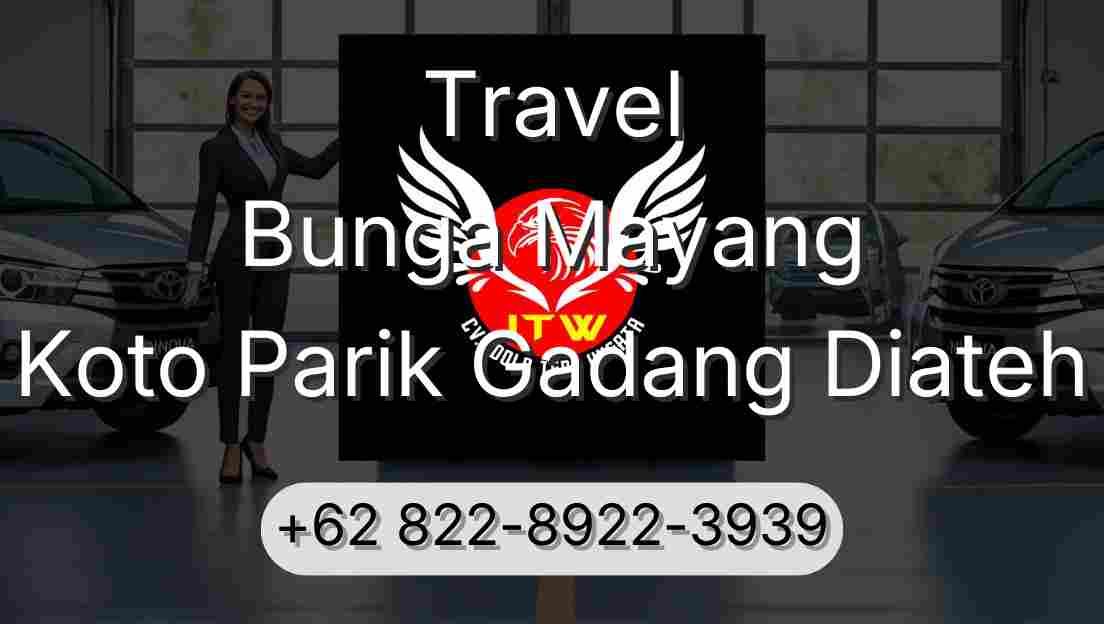 Travel Bunga Mayang Koto Parik Gadang Diateh