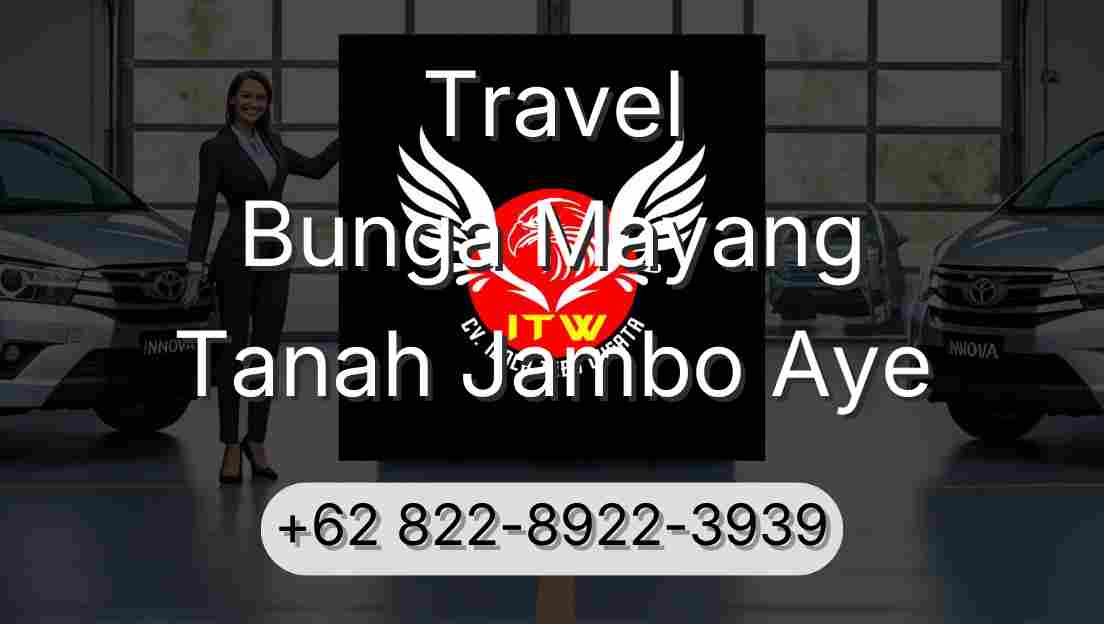 Travel Bunga Mayang Tanah Jambo Aye
