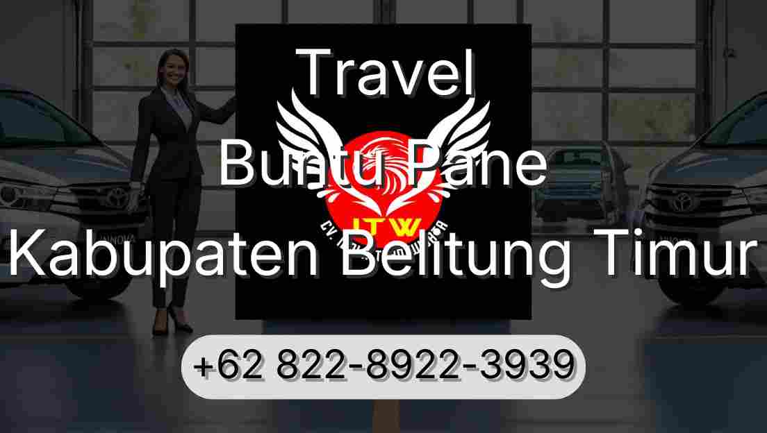 Travel Buntu Pane Kabupaten Belitung Timur