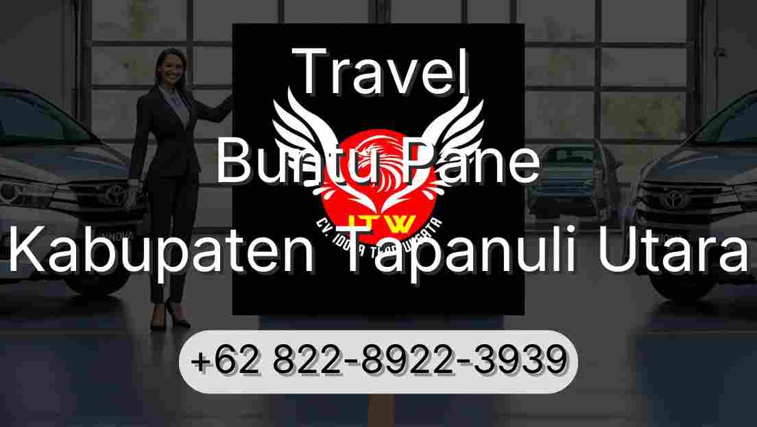 Travel Buntu Pane Kabupaten Tapanuli Utara