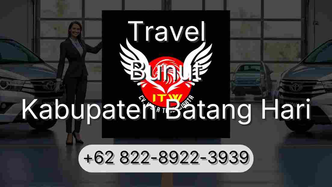 Travel Bunut Kabupaten Batang Hari