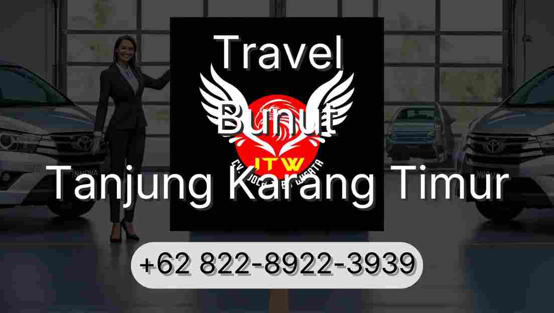 Travel Bunut Tanjung Karang Timur