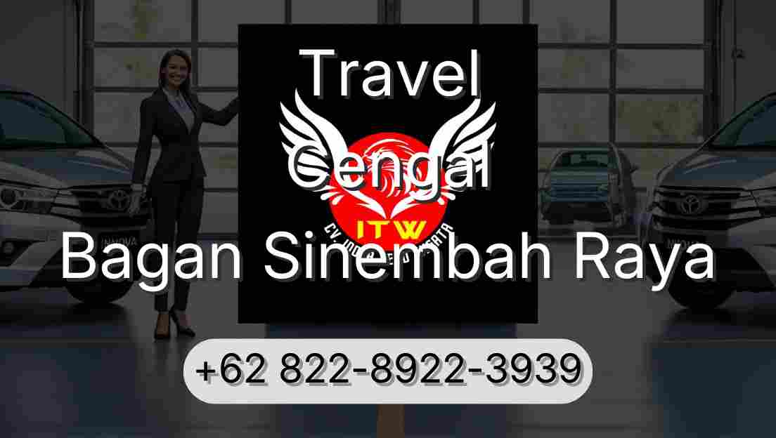 Travel Cengal Bagan Sinembah Raya