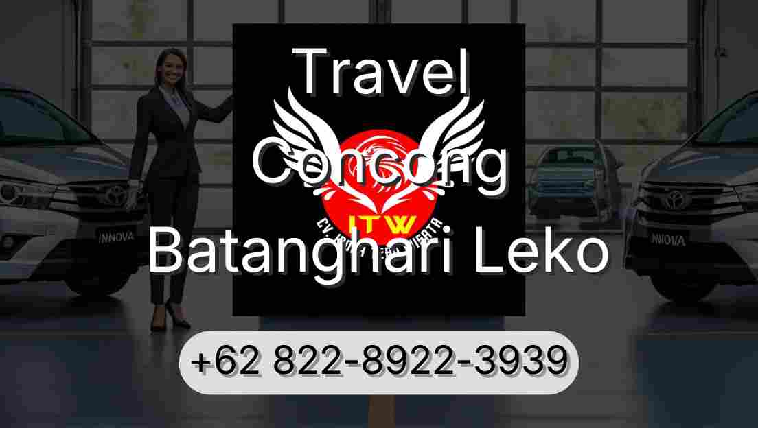 Travel Concong Batanghari Leko