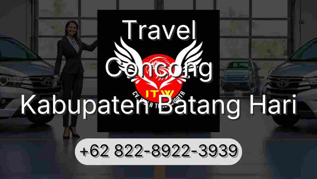Travel Concong Kabupaten Batang Hari