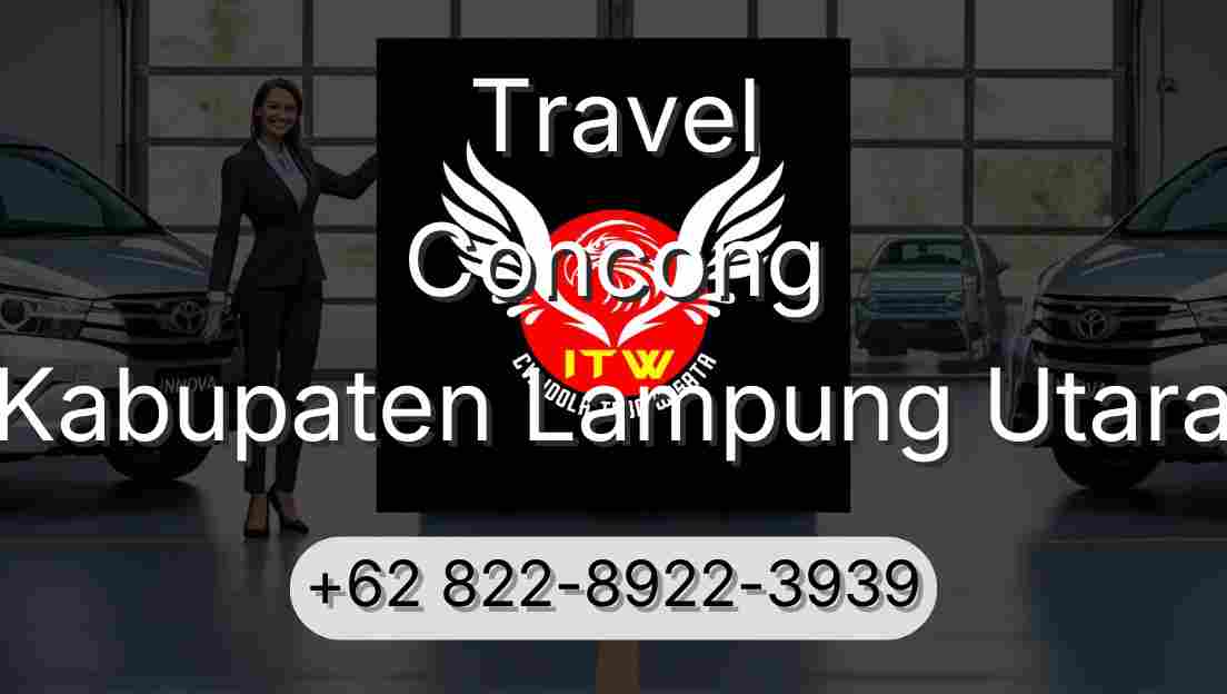 Travel Concong Kabupaten Lampung Utara
