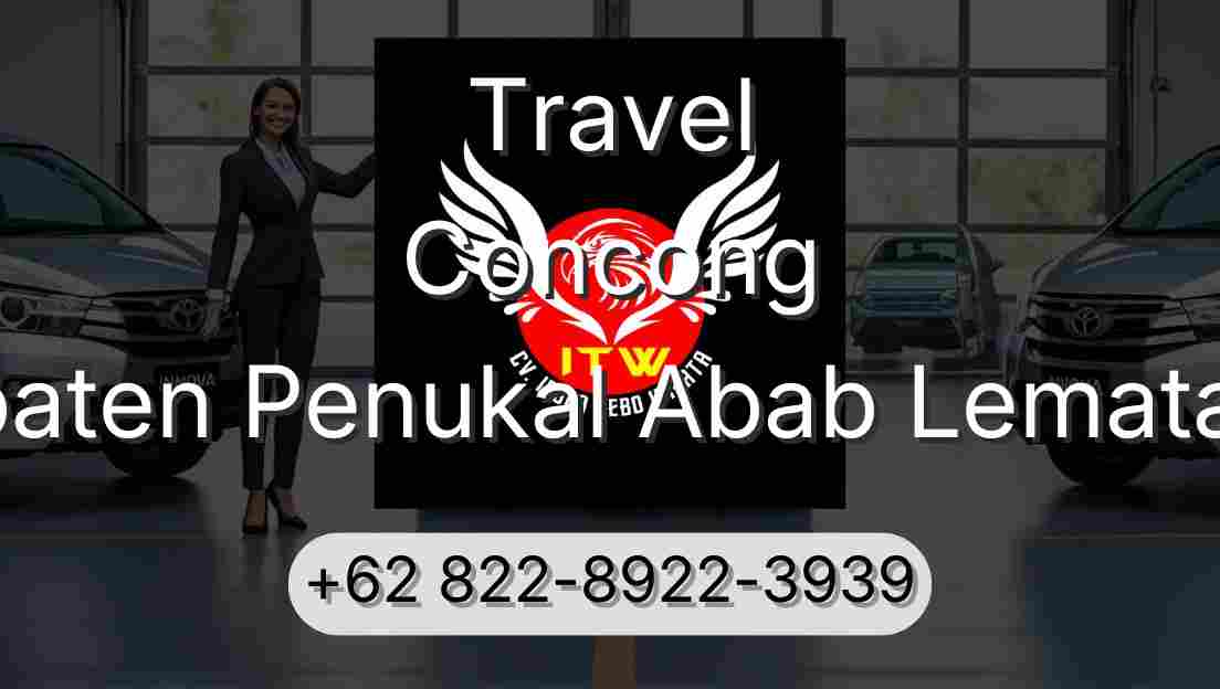 Travel Concong Kabupaten Penukal Abab Lematang Ilir