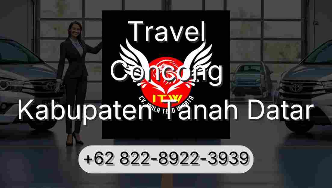 Travel Concong Kabupaten Tanah Datar
