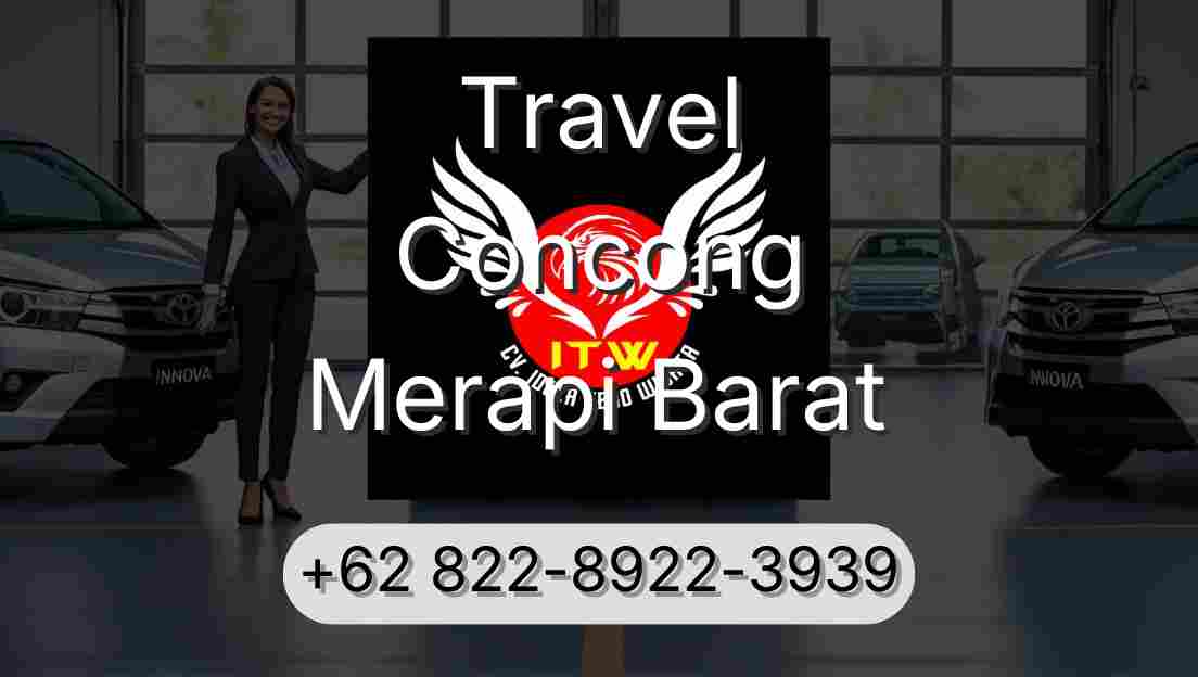 Travel Concong Merapi Barat