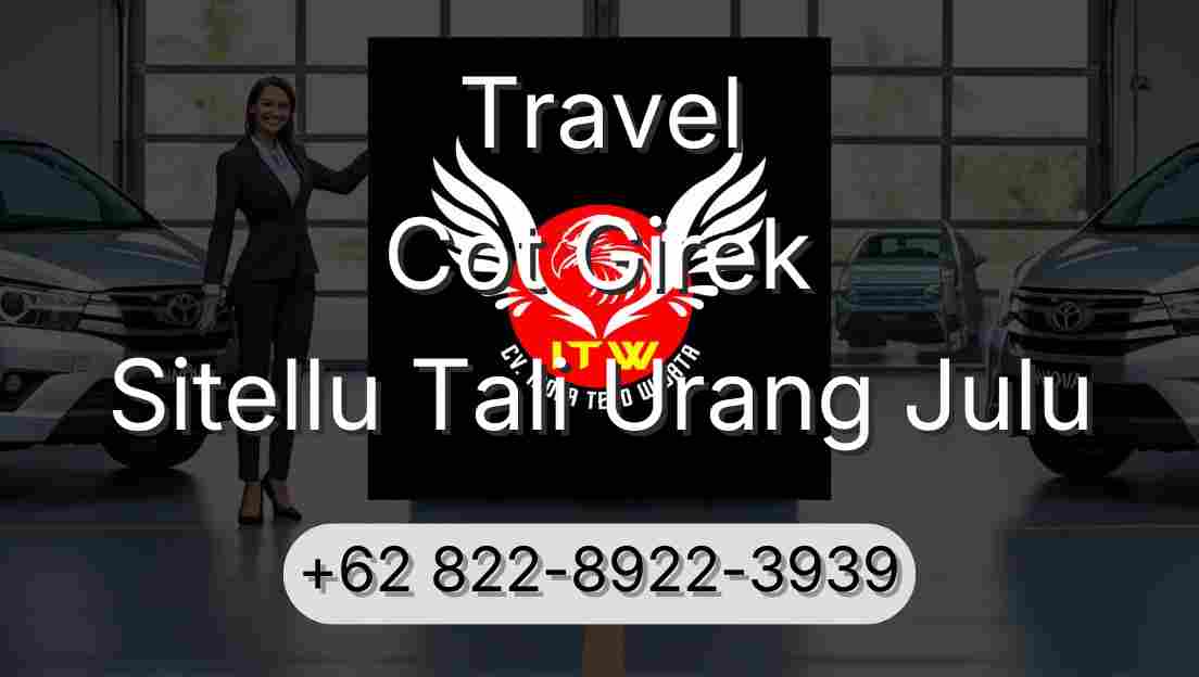 Travel Cot Girek Sitellu Tali Urang Julu