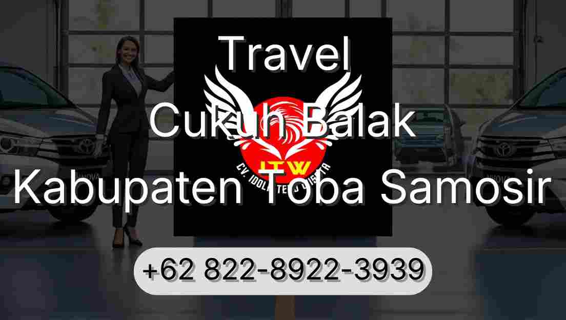 Travel Cukuh Balak Kabupaten Toba Samosir