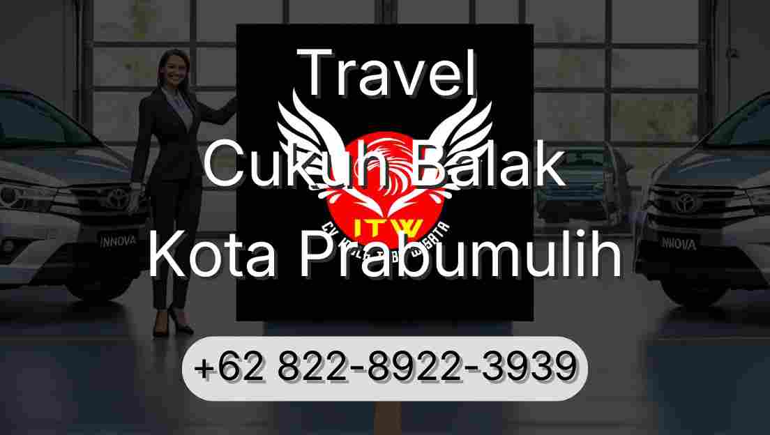Travel Cukuh Balak Kota Prabumulih