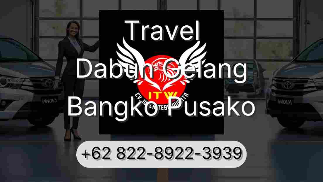 Travel Dabun Gelang Bangko Pusako