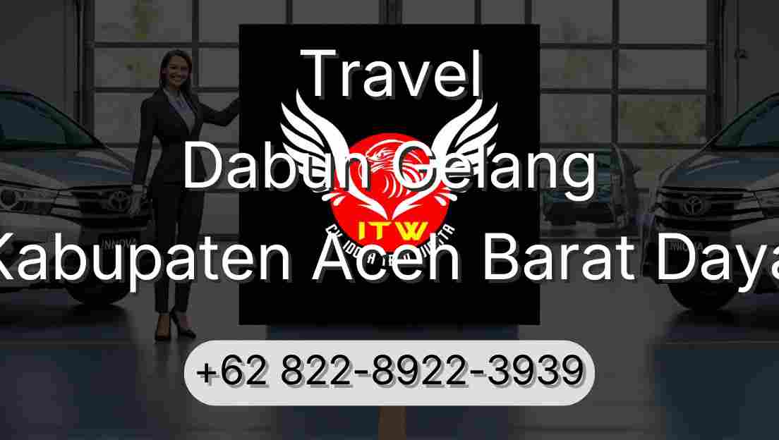 Travel Dabun Gelang Kabupaten Aceh Barat Daya